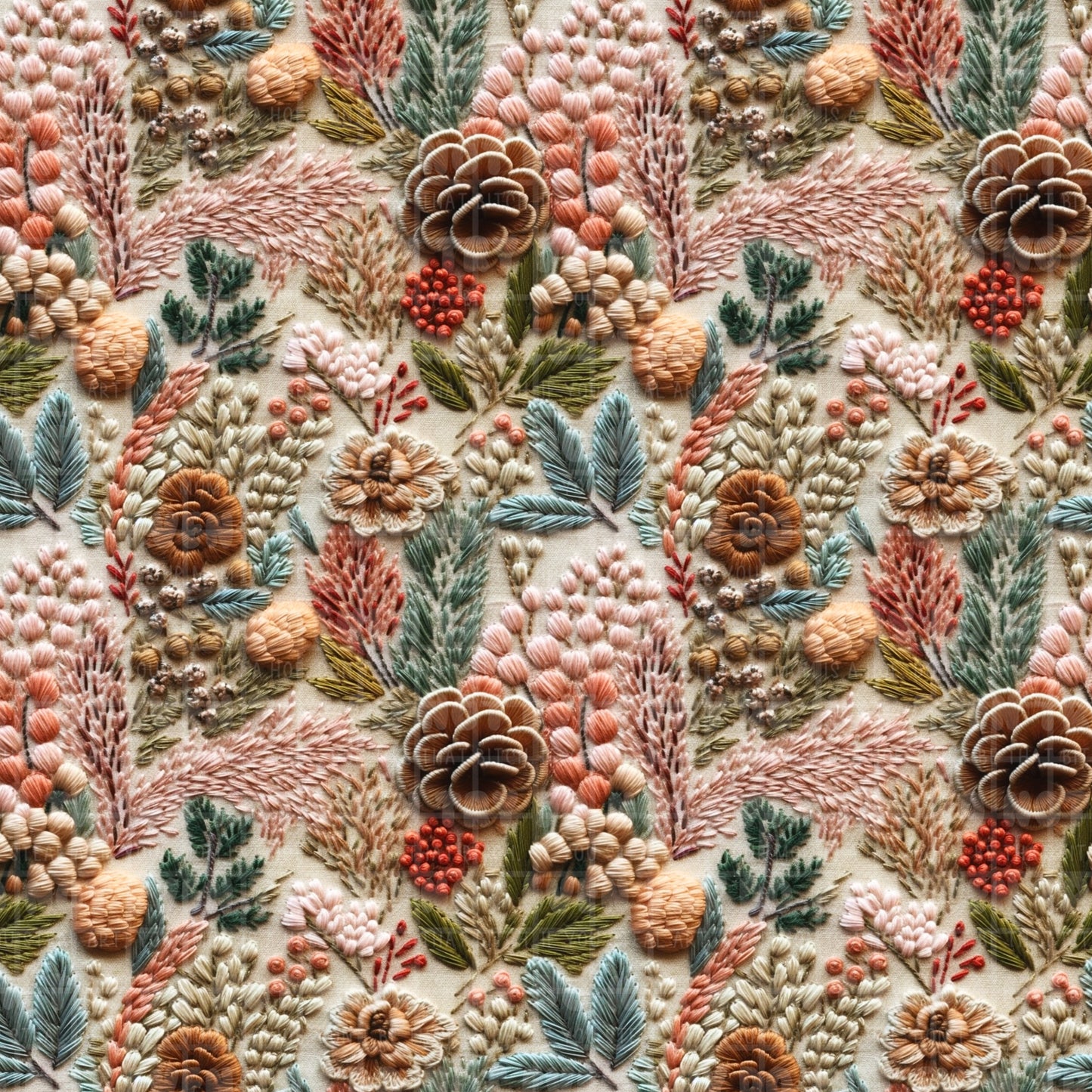 Christmas embroidery