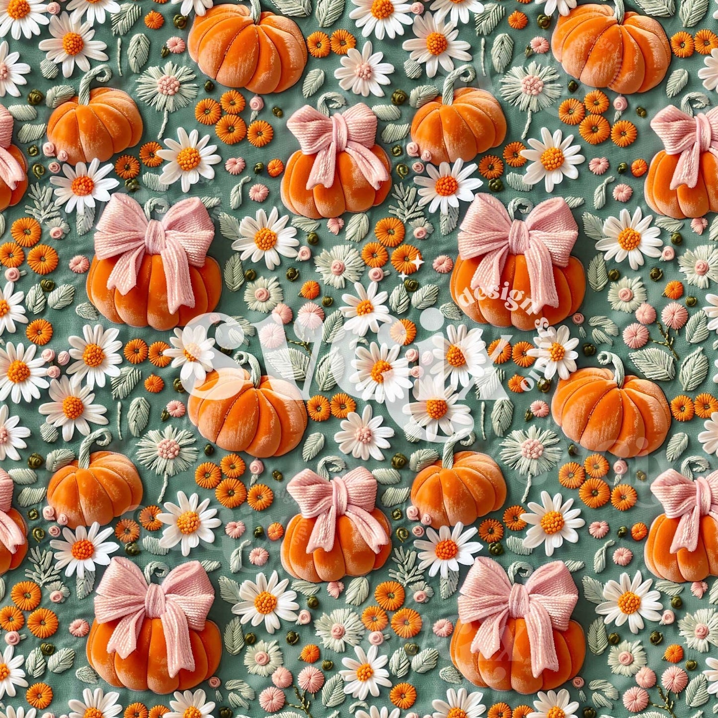 Velvet pumpkins