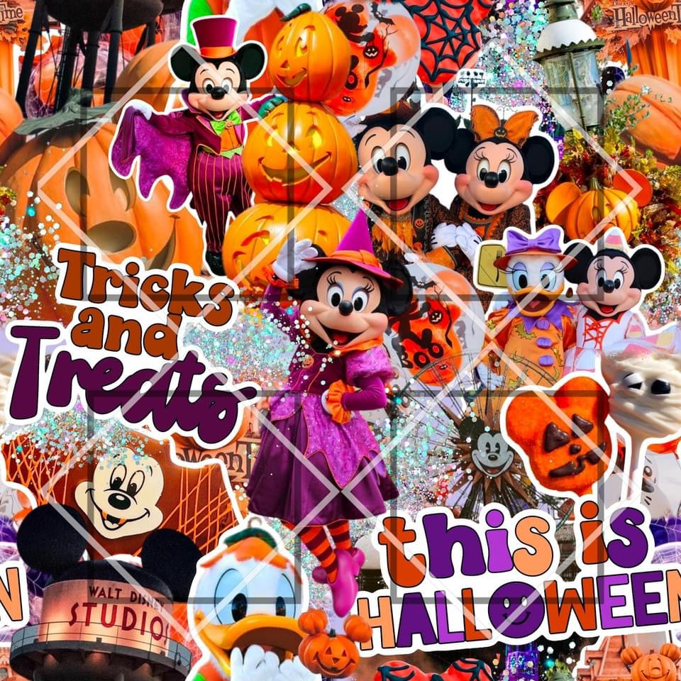 Mouse and friends spooky