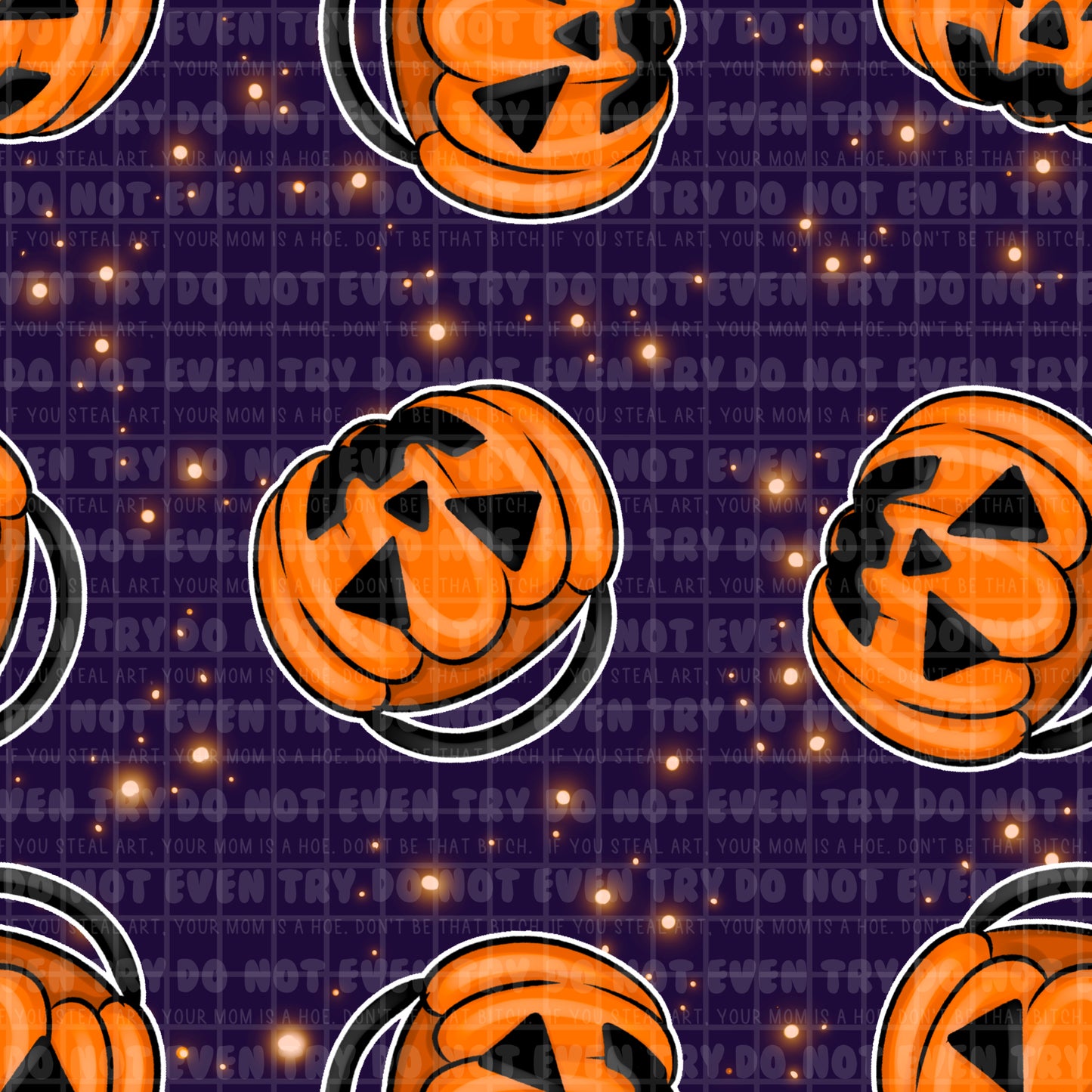 Ghosts and pumpkins (Coord)