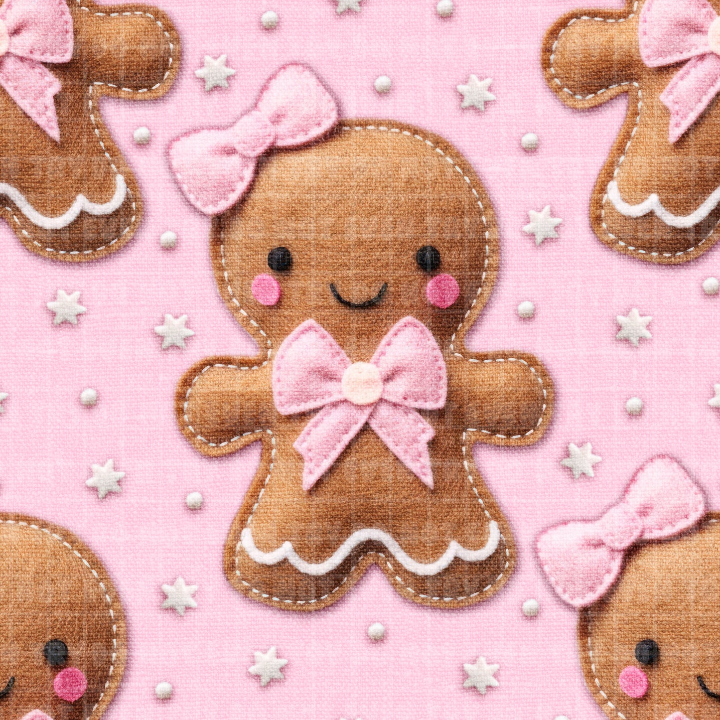 Pink gingerbread