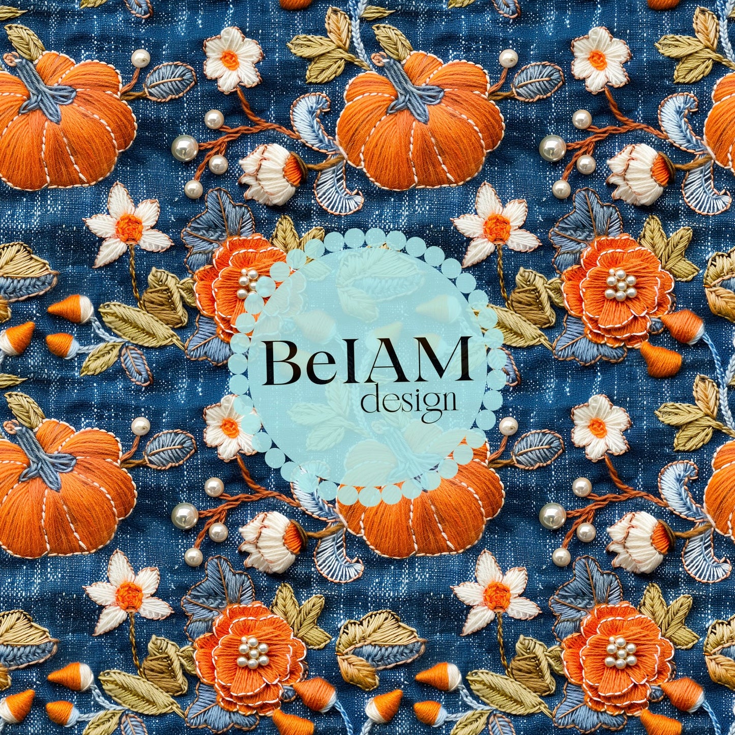 Denim and pumpkins